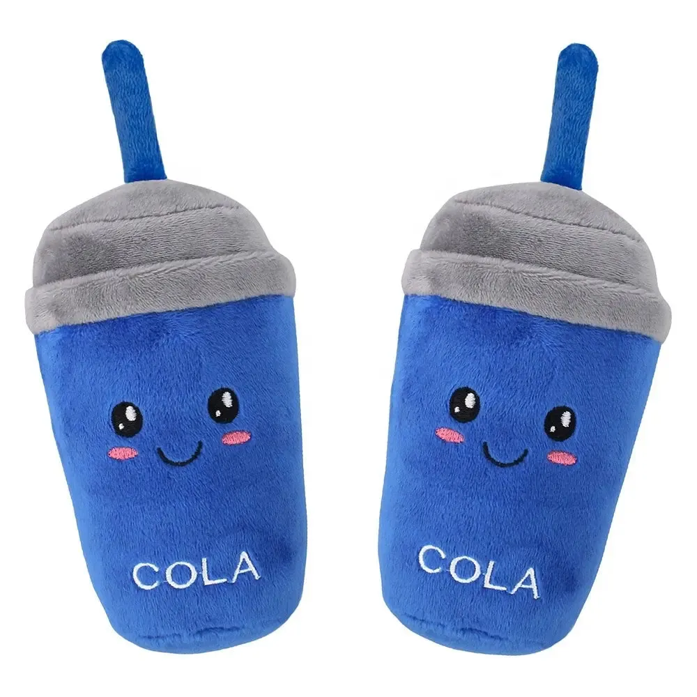 Sofia - Chew-resistant, squeaky dog toy coffee cup