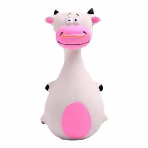 Squeaky Cow Dog Toy