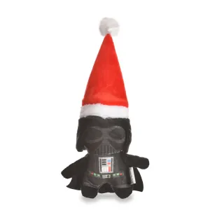 Star Wars: 6" Holiday Darth Vader Santa Squeaker Pet Toy