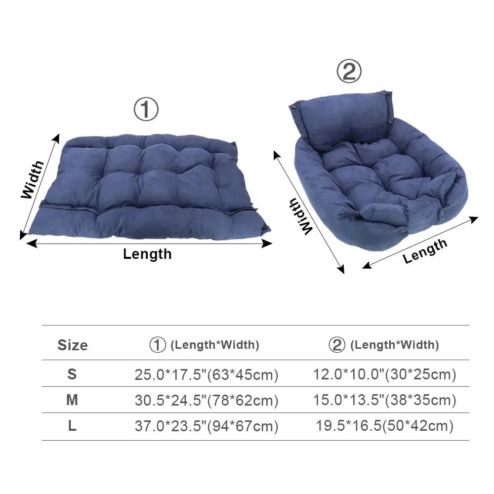 TEEK - Multifunction 3 IN 1 Dogs Sofa Bed