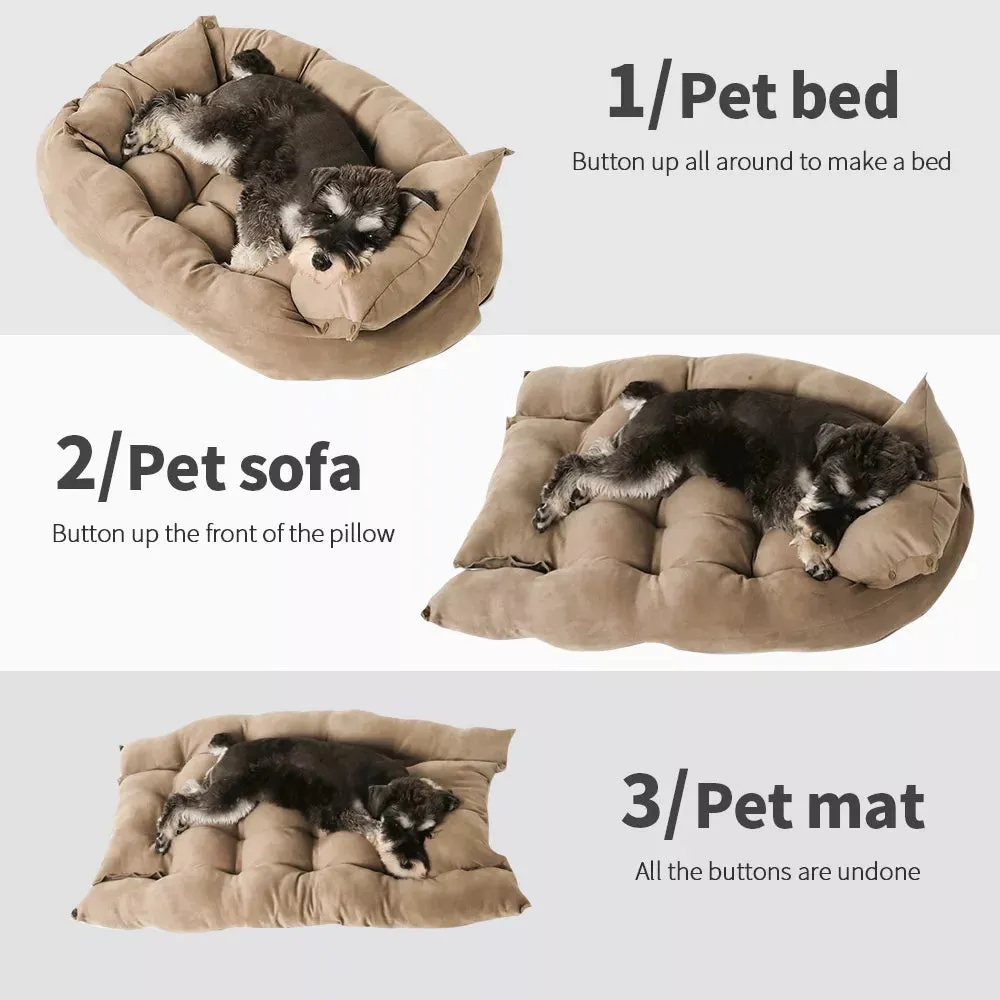 TEEK - Multifunction 3 IN 1 Dogs Sofa Bed