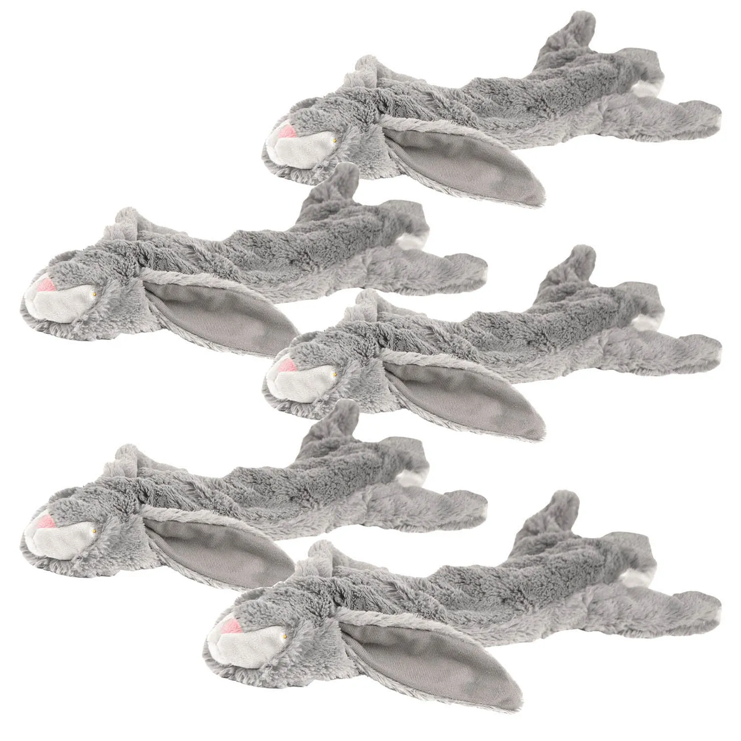 Thinnies with Rope Unstuffed Dog Toys (No Squeaker), 21"