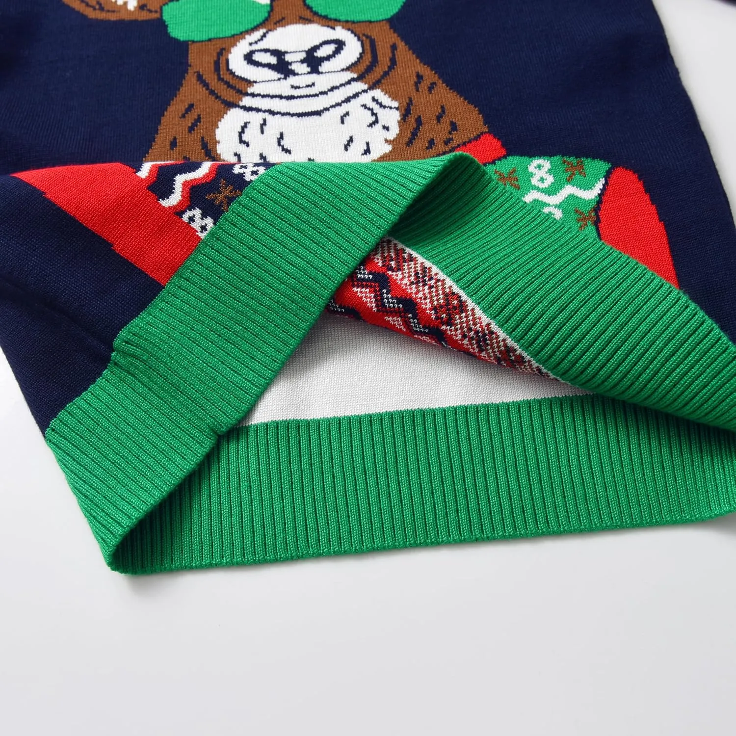 Toddler Girls Boys Christmas Sweater Knit Pullover Sweater Tops for Kids