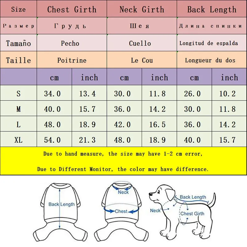Warm Fleece Vest for Small Dogs and Cats with D-Ring Attachment